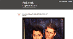 Desktop Screenshot of fysupernatural.tumblr.com