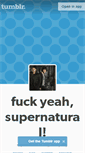 Mobile Screenshot of fysupernatural.tumblr.com