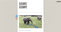 Desktop Screenshot of elefanteelegante.tumblr.com