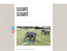 Tablet Screenshot of elefanteelegante.tumblr.com