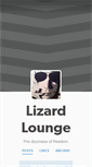 Mobile Screenshot of lizardlounge.tumblr.com