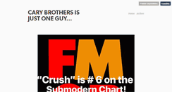 Desktop Screenshot of carybrothers.tumblr.com