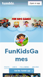 Mobile Screenshot of funkidsgames.tumblr.com