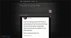Desktop Screenshot of muzzlemuzzleme.tumblr.com