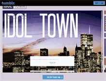 Tablet Screenshot of idoltowndirectory.tumblr.com