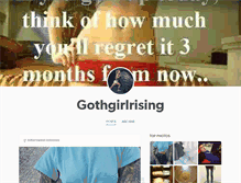 Tablet Screenshot of gothgirlrising.tumblr.com