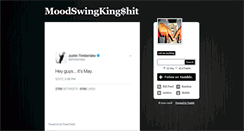 Desktop Screenshot of moodswingking.tumblr.com