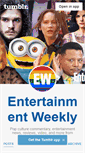 Mobile Screenshot of entertainmentweekly.tumblr.com