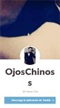 Mobile Screenshot of ojoschinos.tumblr.com