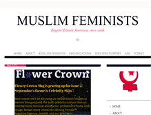 Tablet Screenshot of muslimfeminists.tumblr.com