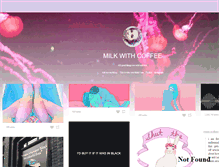 Tablet Screenshot of milkwithcoffee.tumblr.com