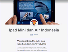 Tablet Screenshot of ipadminiair.tumblr.com