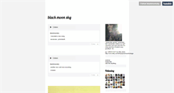 Desktop Screenshot of blackmoonsky.tumblr.com