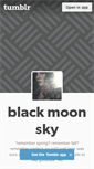 Mobile Screenshot of blackmoonsky.tumblr.com