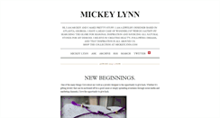 Desktop Screenshot of mickeylynnjewelry.tumblr.com