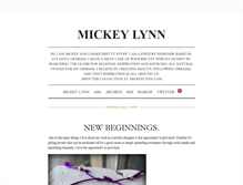 Tablet Screenshot of mickeylynnjewelry.tumblr.com