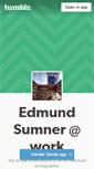 Mobile Screenshot of edmundsumner.tumblr.com