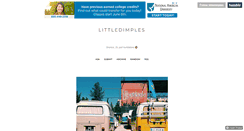 Desktop Screenshot of littledimples.tumblr.com