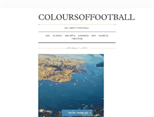 Tablet Screenshot of coloursoffootball.tumblr.com