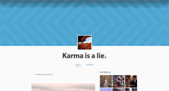 Desktop Screenshot of karmalized.tumblr.com