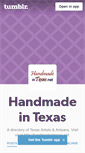 Mobile Screenshot of handmadeintexas.tumblr.com