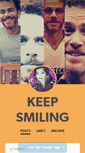 Mobile Screenshot of keepsmilinng.tumblr.com