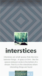 Mobile Screenshot of interstices.tumblr.com