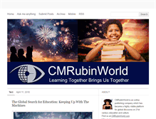 Tablet Screenshot of cmrubinworld.tumblr.com