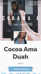 Mobile Screenshot of cocoaamaduah.tumblr.com
