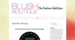 Desktop Screenshot of blushthefashionaddiction.tumblr.com