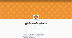 Desktop Screenshot of girl-confessions.tumblr.com