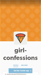 Mobile Screenshot of girl-confessions.tumblr.com