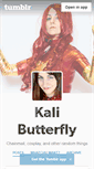 Mobile Screenshot of kalibutterfly.tumblr.com