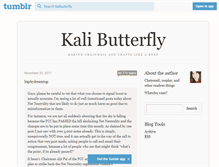 Tablet Screenshot of kalibutterfly.tumblr.com