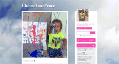 Desktop Screenshot of chooseyourpeace.tumblr.com