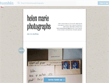 Tablet Screenshot of helenmariephotographs.tumblr.com