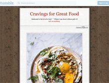 Tablet Screenshot of foodcraves.tumblr.com