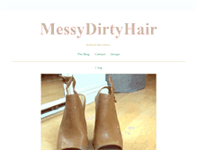 Tablet Screenshot of messydirtyhair.tumblr.com