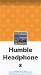 Mobile Screenshot of humbleheadphones.tumblr.com