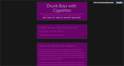 Desktop Screenshot of drunkboyswithcigarettes.tumblr.com