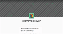 Desktop Screenshot of clumsybeliever.tumblr.com