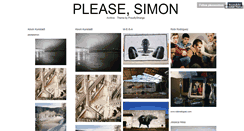 Desktop Screenshot of pleasesimon.tumblr.com