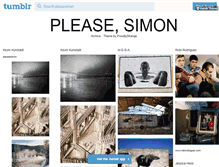 Tablet Screenshot of pleasesimon.tumblr.com