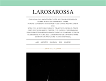 Tablet Screenshot of larosarossa.tumblr.com