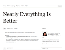 Tablet Screenshot of nearlyeverythingisbetter.tumblr.com