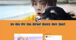 Desktop Screenshot of kpop-kid.tumblr.com
