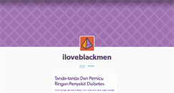 Desktop Screenshot of iloveblackmen.tumblr.com