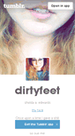 Mobile Screenshot of and-dirtyfeet.tumblr.com