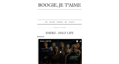 Desktop Screenshot of boogiejetaime.tumblr.com