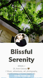 Mobile Screenshot of blissfulserenity.tumblr.com